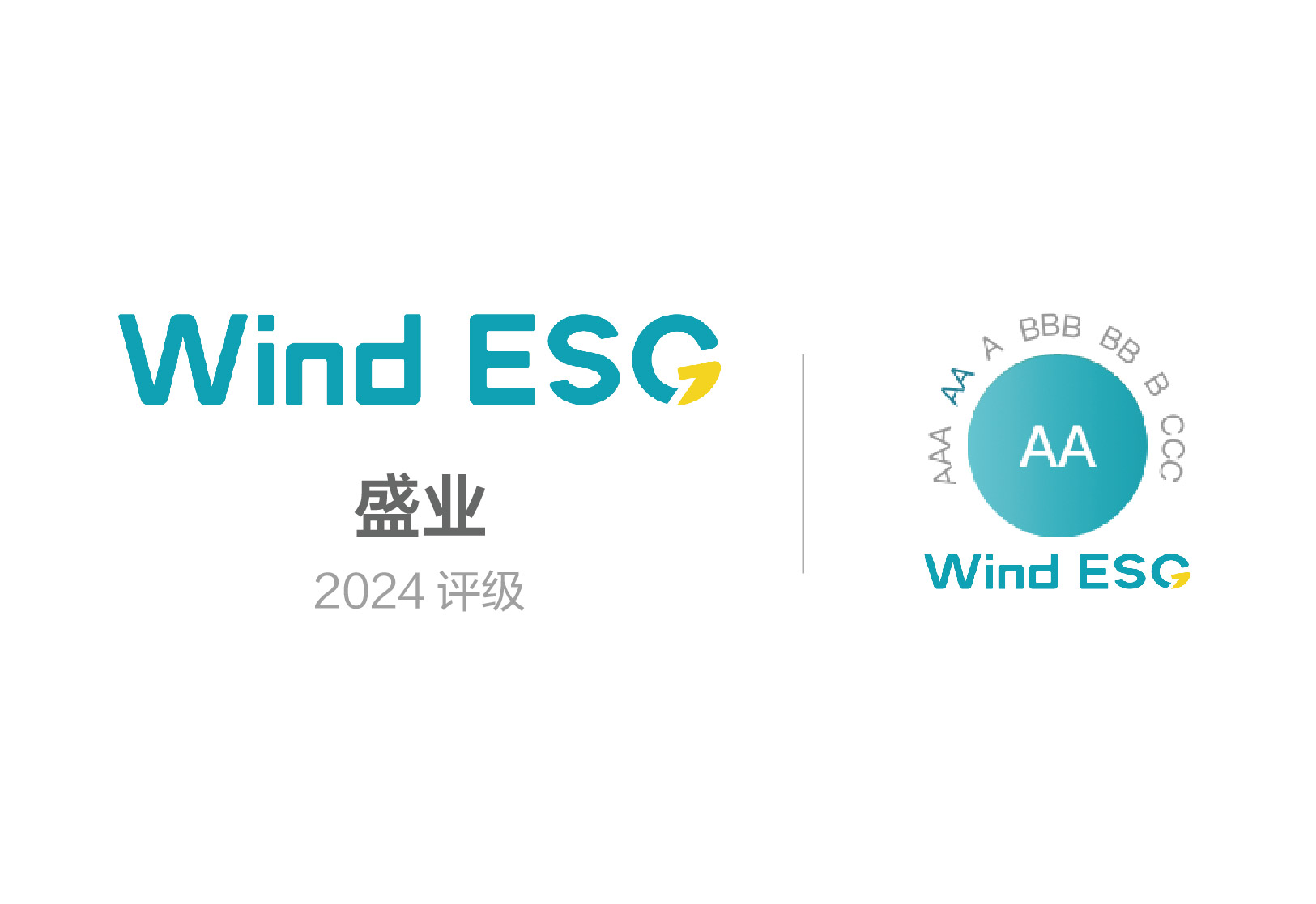 ESG实践成效显著，盛业Wind ESG评级提升至AA级